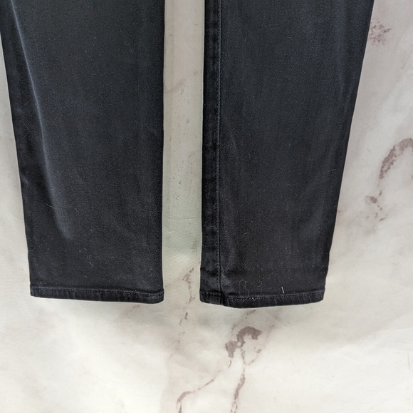 AG Adriano Goldschmied Pant Women 25 Black Stilt Cigarette Skinny Y2K Low Rise - Picture 9 of 11